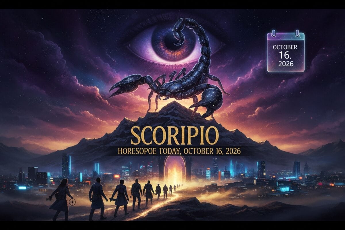 Scorpio Horoscope Today, October 16, 2026