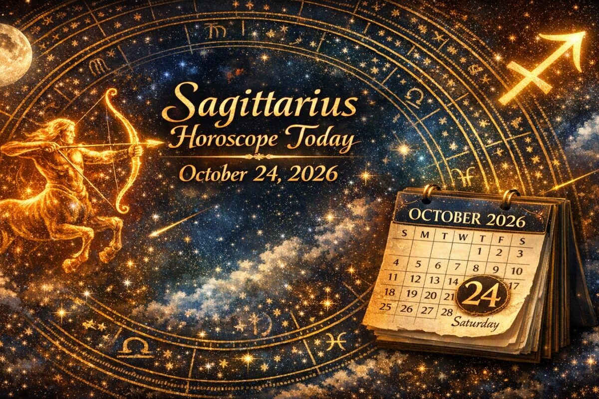 Sagittarius Horoscope Today, October 24, 2026