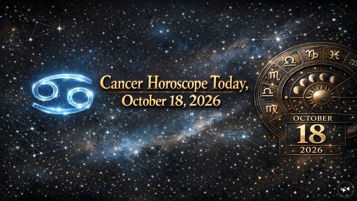 Cancer Horoscope Today, October 18, 2026