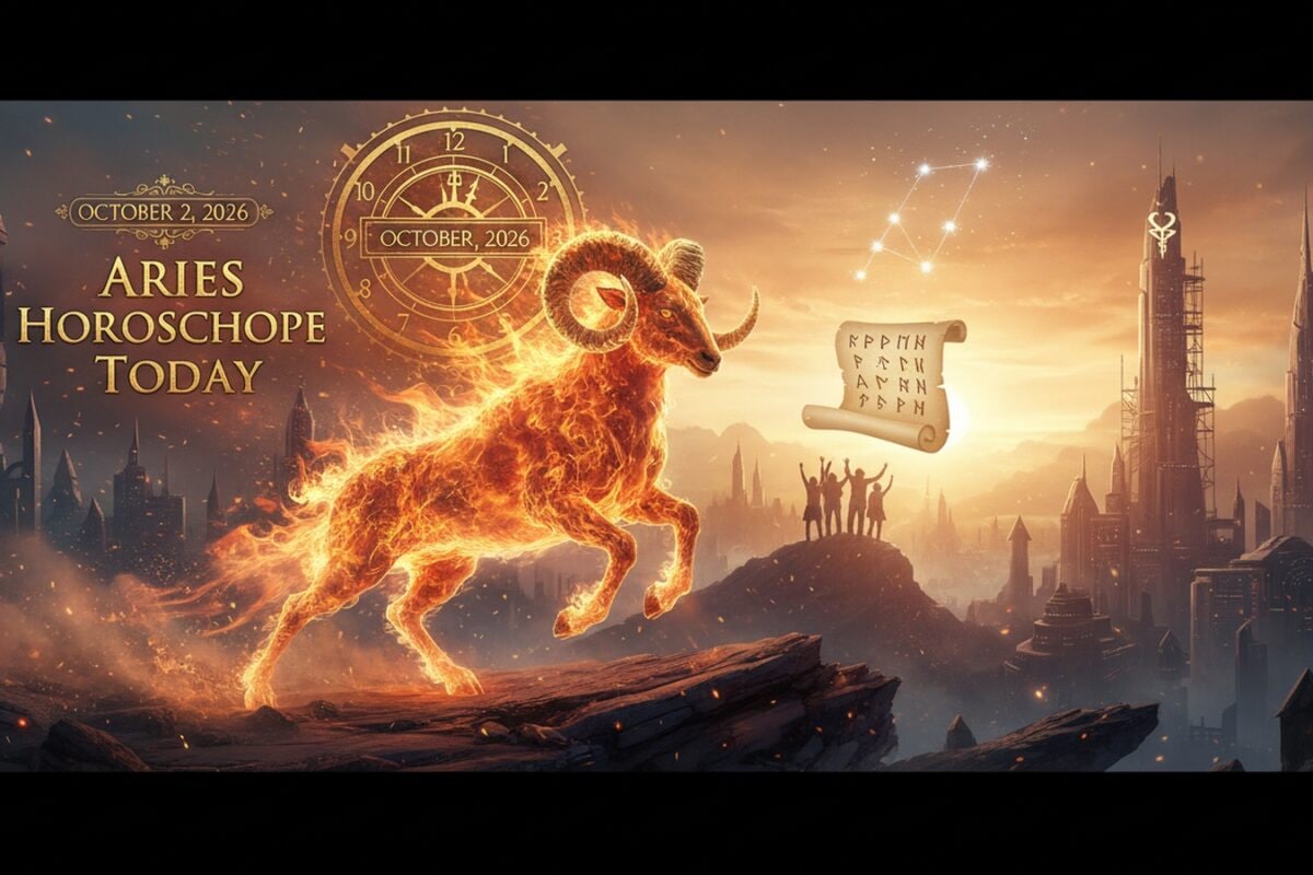 Aries Horoscope Today, October 2, 2026