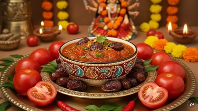 Bring Durga Puja Home With This Classic Bengali Tomato Khejur Chutney Recipe