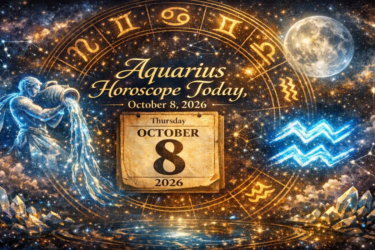 Aquarius Horoscope Today, October 8, 2026