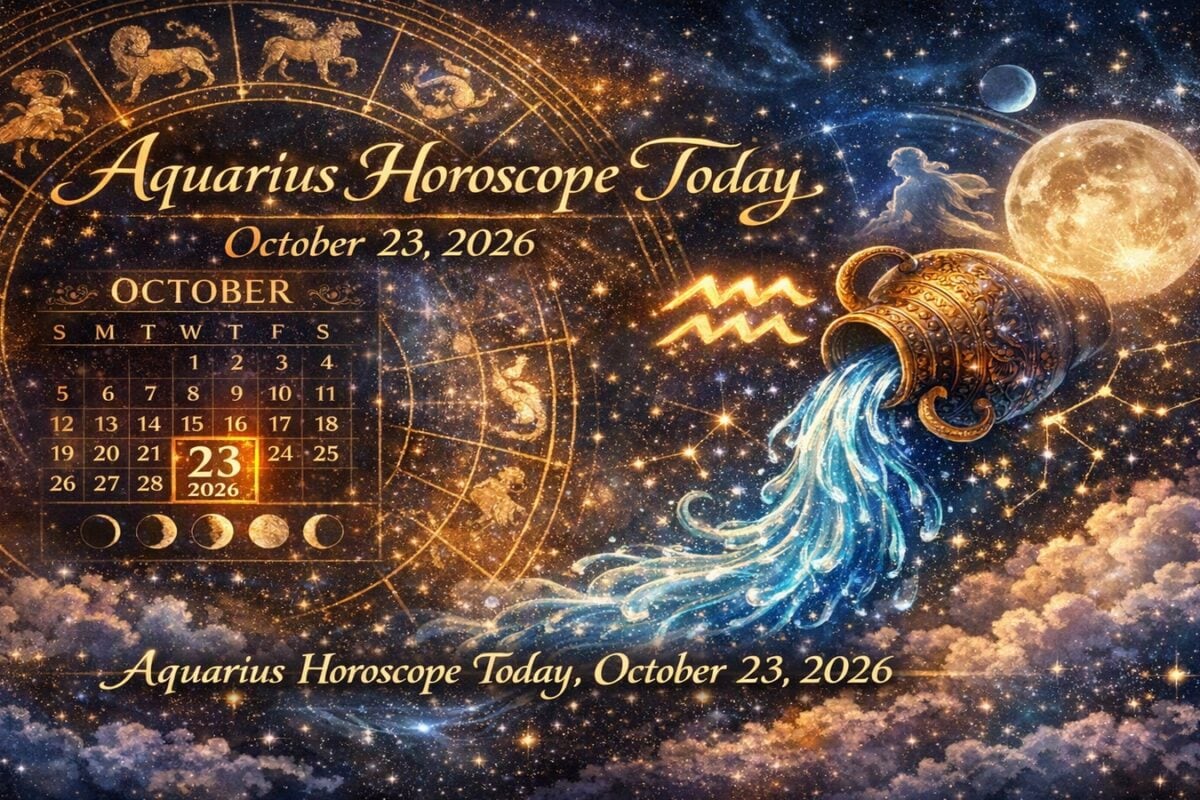 Aquarius Horoscope Today, October 23, 2026