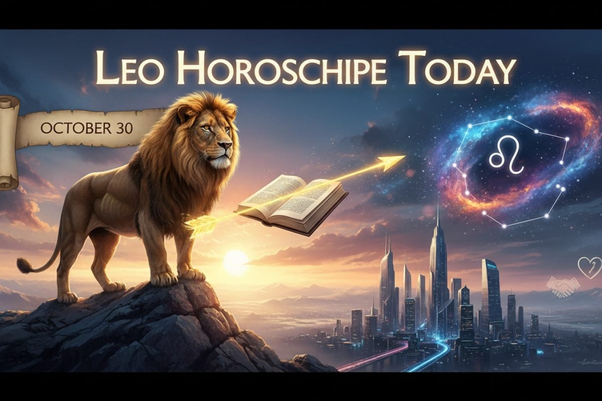 Leo Horoscope Today, October 30