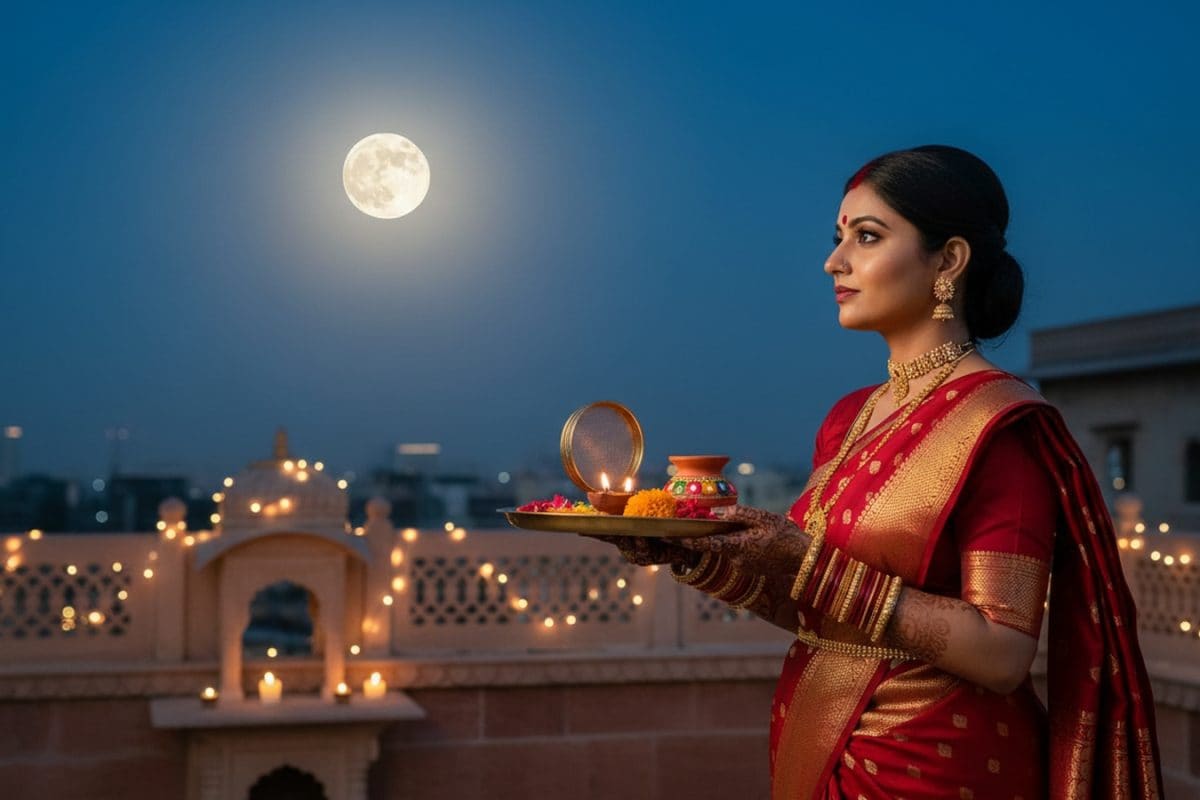 Karwa Chauth 2026 Puja Vidhi: Step-By-Step Rituals From Sargi To Moon Sighting