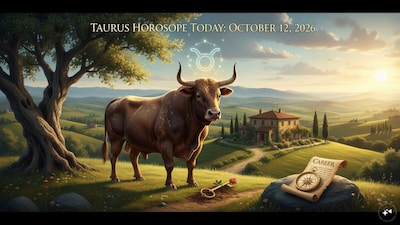 Taurus Horoscope today: Astrological predictions by Chirag Daruwalla for vrishabha rashi on October 12 2026. (AI generated image)Atom.comOwn a Premium Domain That LastsDiscover curated premium, brandable domains to elevate your business and build trust.