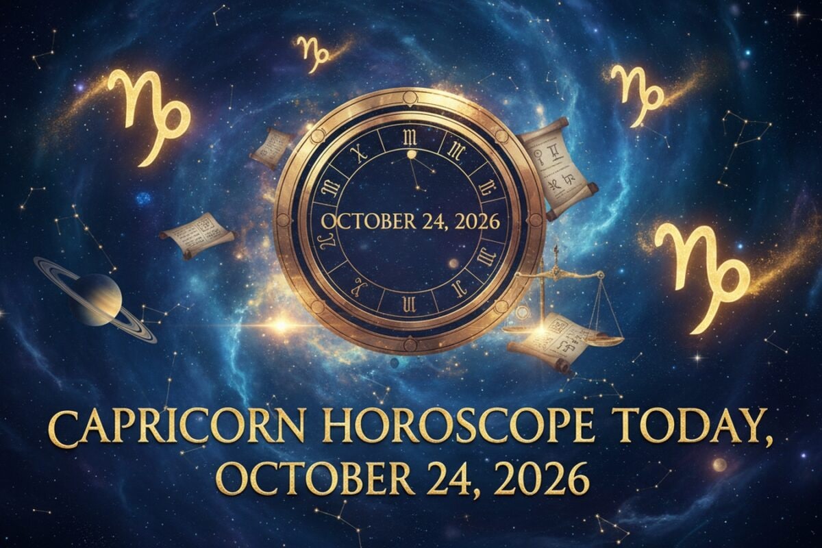 Capricorn Horoscope Today, October 24, 2026