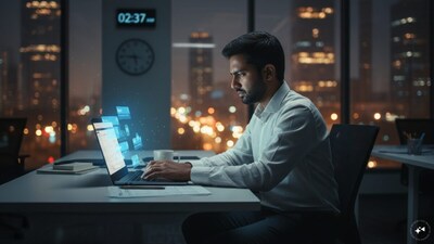 Employees who meet deadlines and respond to messages late at night may appear committed, but their performance can mask mounting stress, exhaustion and the fear of admitting they need a break.
