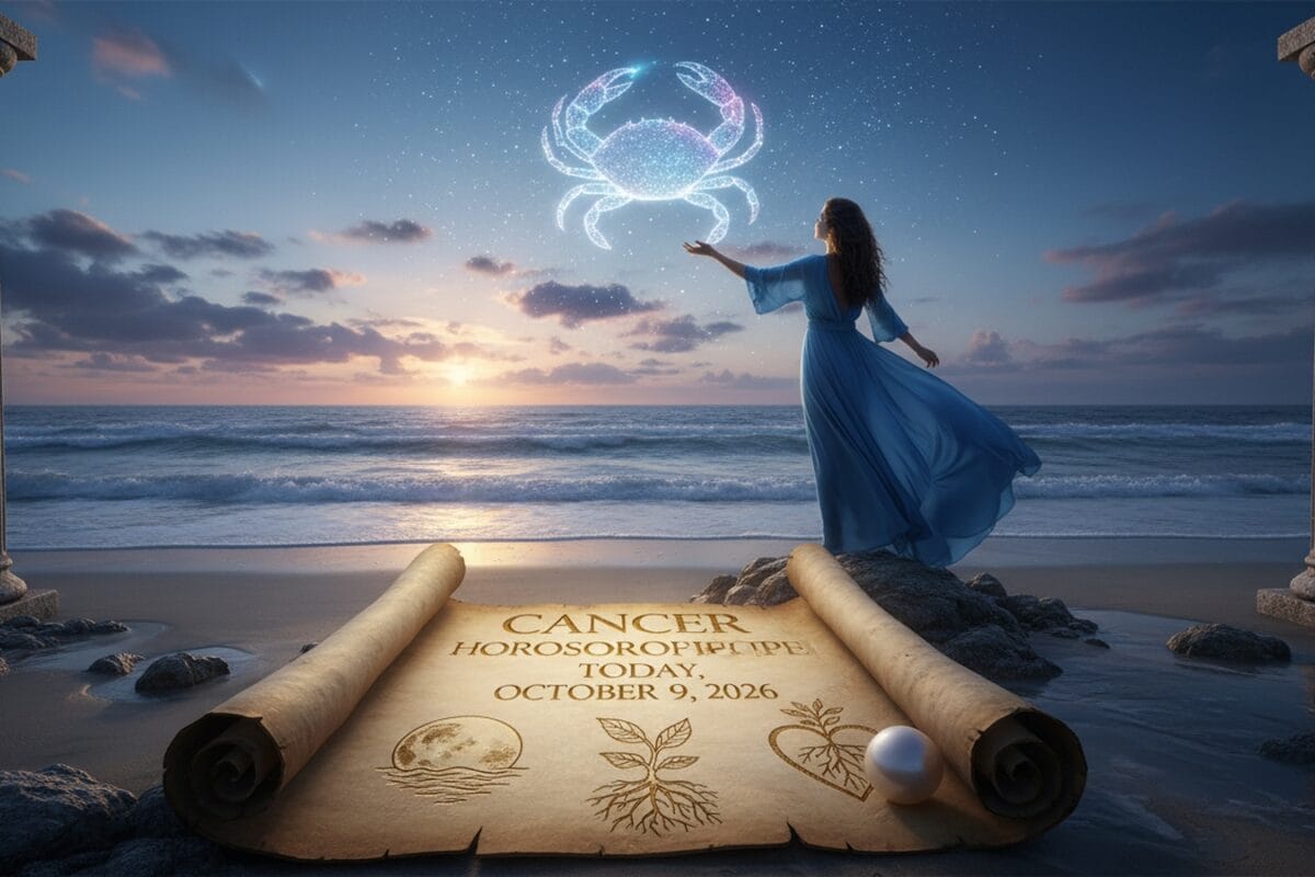 Cancer Horoscope Today, October 9, 2026