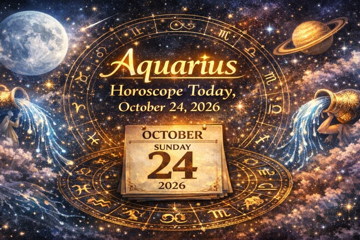 Aquarius Horoscope Today, October 24, 2026
