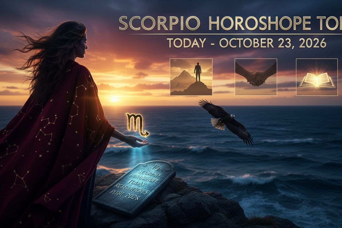 Scorpio Horoscope Today, October 23, 2026