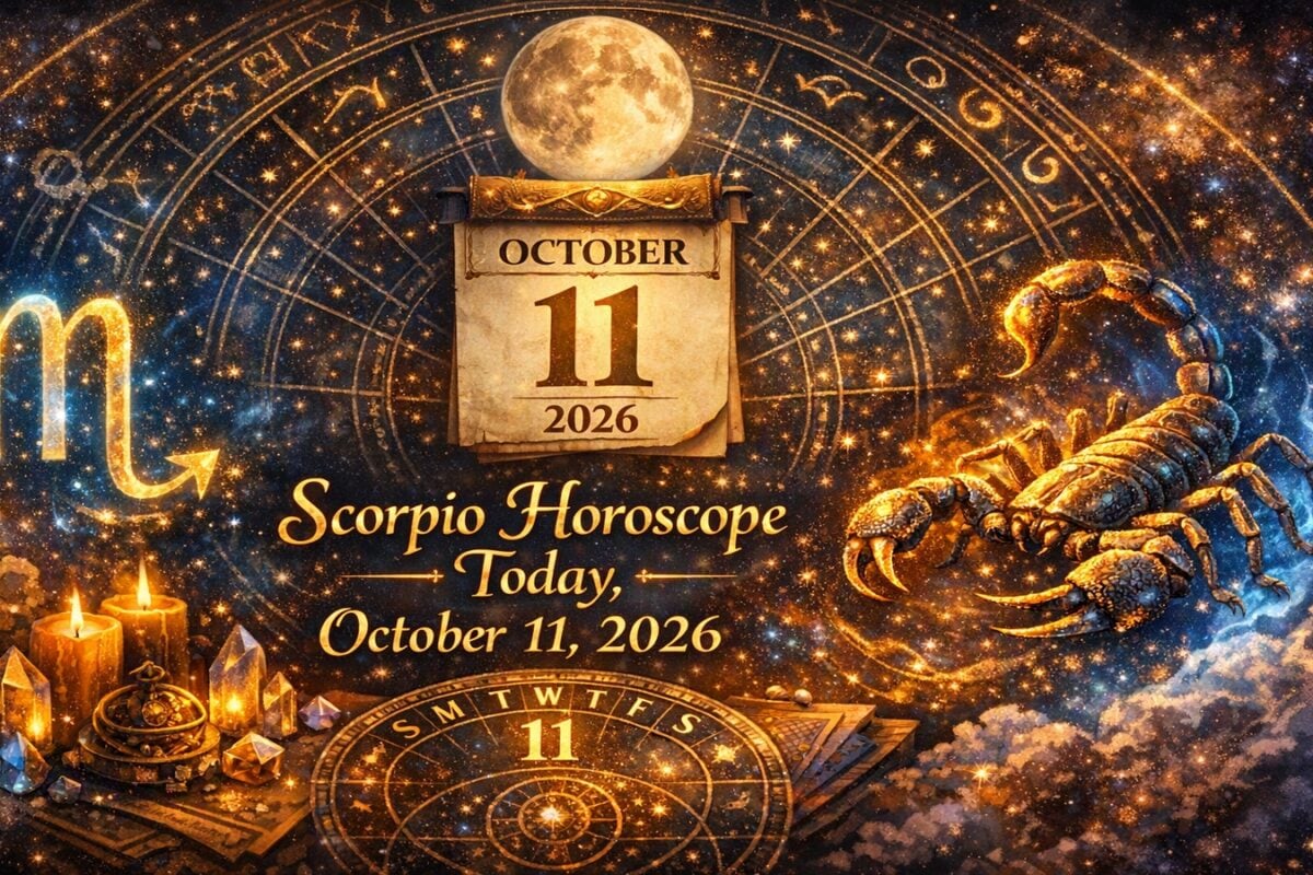 Scorpio Horoscope Today, October 11, 2026
