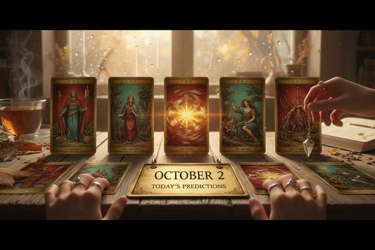 Tarot Card Reading Today, October 2, 2026