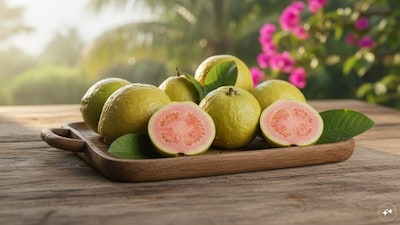 Guava is cultivated across several districts of Uttar Pradesh. The state government lists the following among the state’s guava-growing districts Budaun, Kasganj, Aligarh, Farrukhabad, Hathras, Unnao, Kanpur Nagar, Kaushambi and Allahabad. 