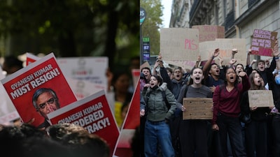 When protests erupt in France—with schools violently blockaded, public property torched, and thousands of demonstrators arrested—the global vocabulary deployed is one of "unrest," "public disorder," and "clashes." (Image: AP)
