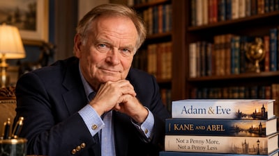 Jeffrey Archer died on Monday, October 5. (AI generated image)