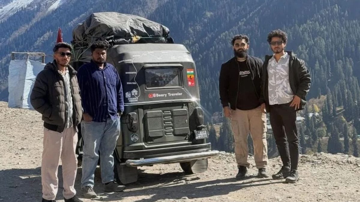 From Mangaluru To Kashmir: Four Friends Undertake 7,000-Km Autorickshaw Journey