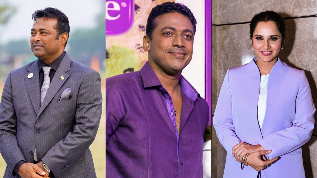 Leander Paes Skips As Mahesh Bhupathi And Sania Mirza File Nominations For AITA Polls