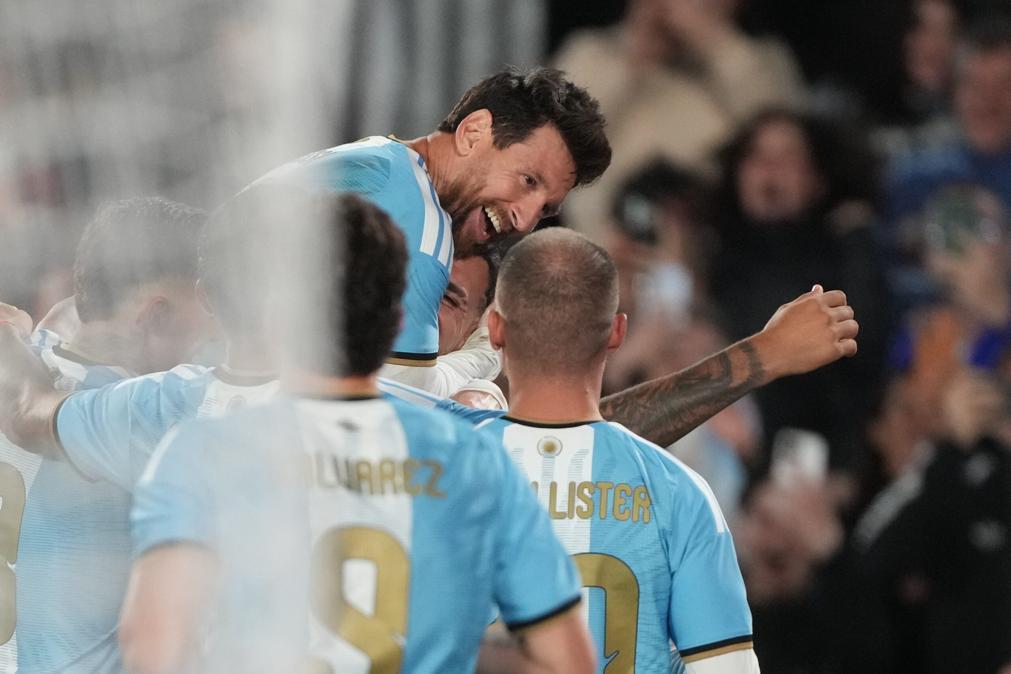 Tears, Giant Jersey And Sky Full Of Messi: Argentina Bids Farewell To ...