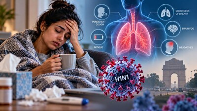 Long flu symptoms can include a cough that stays, tiredness, weakness, shortness of breath, headaches, body aches, bad sleep and trouble focusing. Long flu may also keep appetite low.