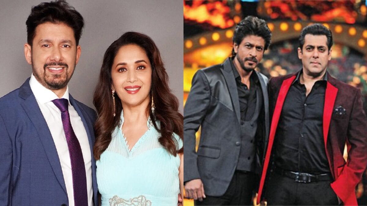 Madhuri Dixit's Husband Didn't Recognise Shah Rukh Khan, Salman Khan At Reception: 'Only Knew Amitabh Bachchan'