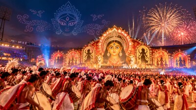 The massive participation of dhakis is expected to be one of the key highlights of the event. (AI generated image for representation)