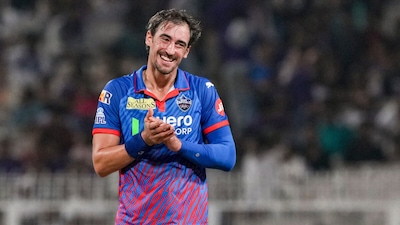 Mitchell Starc was signed by Delhi Capitals at the IPL mega auction. (PTI Photo)