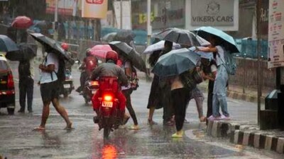 Karnataka's Meteorological Department has issued heavy rain and thunderstorm alerts for six districts, including Udupi, Dakshina Kannada, and Bengaluru, with strong winds expected to persist over the next three to four days.