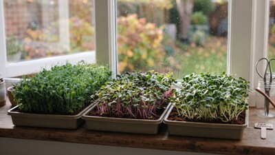 Start A Mini Kitchen Garden: 7 Microgreens To Plant This October