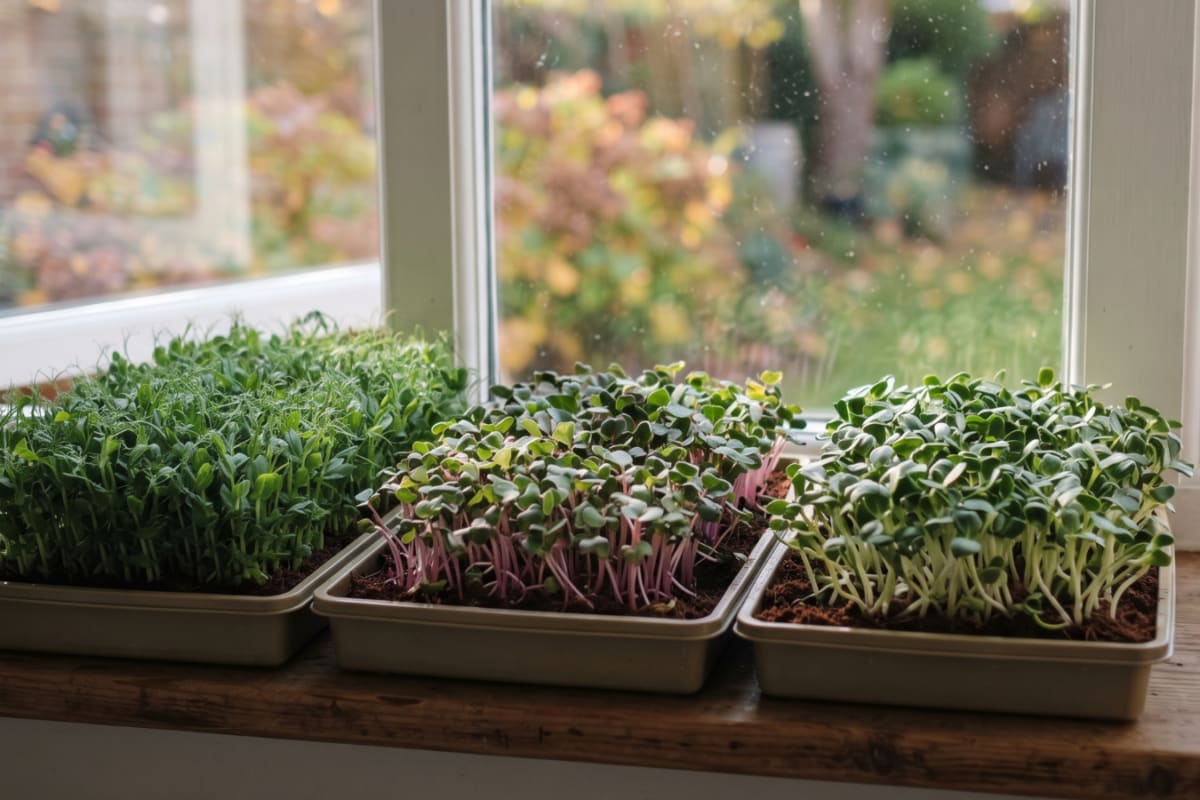 Start A Mini Kitchen Garden: 7 Microgreens To Plant This October