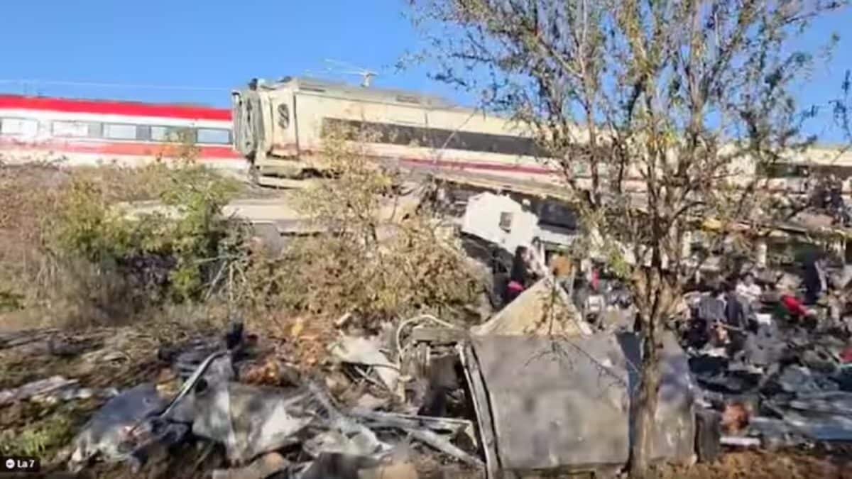 Spain Train Crash: Video Shows Aftermath As Derailed Carriages Lie In Ditch, 46 Killed