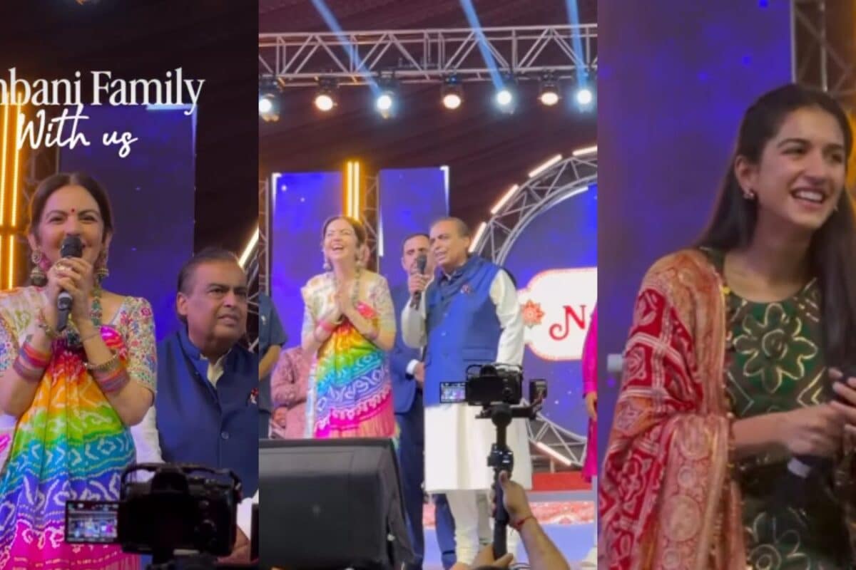 Nita Ambani’s Rainbow Saree Steals The Show At Jamnagar Navratri Celebrations