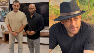 Salman Khan Hosts BJP Youth Wing Member PM Sai Prasad For Dinner.