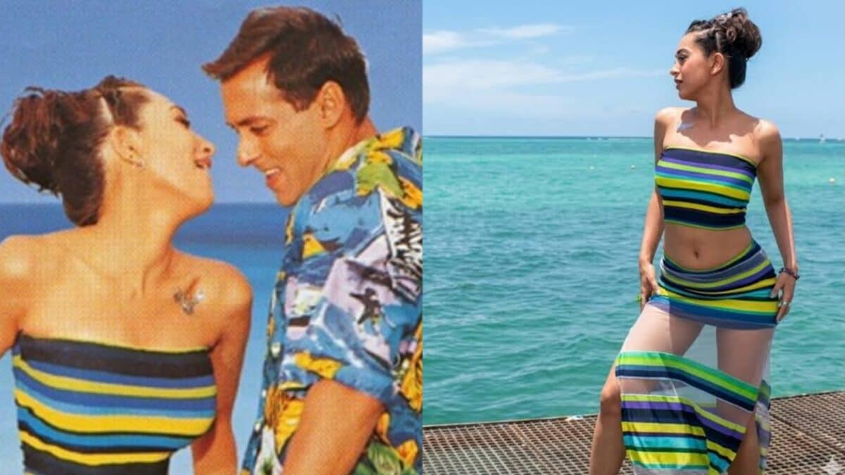 Salman Khan and Karisma Kapoor recall an outfit dispute on set
