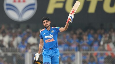 Shubman Gill blasted an unbeaten double-century. (AP Photo)