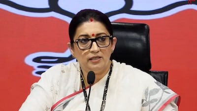 The Bharatiya Janata Party (BJP) National General Secretary Smriti Irani (Credits: PTI)