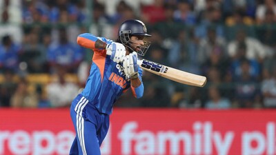 Tilak Varma has no qualms batting in the lower middle-order. (BCCI Photo)