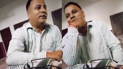 UP School's operator's viral video making objectionable remarks to a female employee (Credits: X)