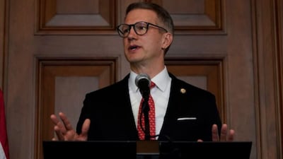 US Congressman Riley Moore (Reuters File Image)