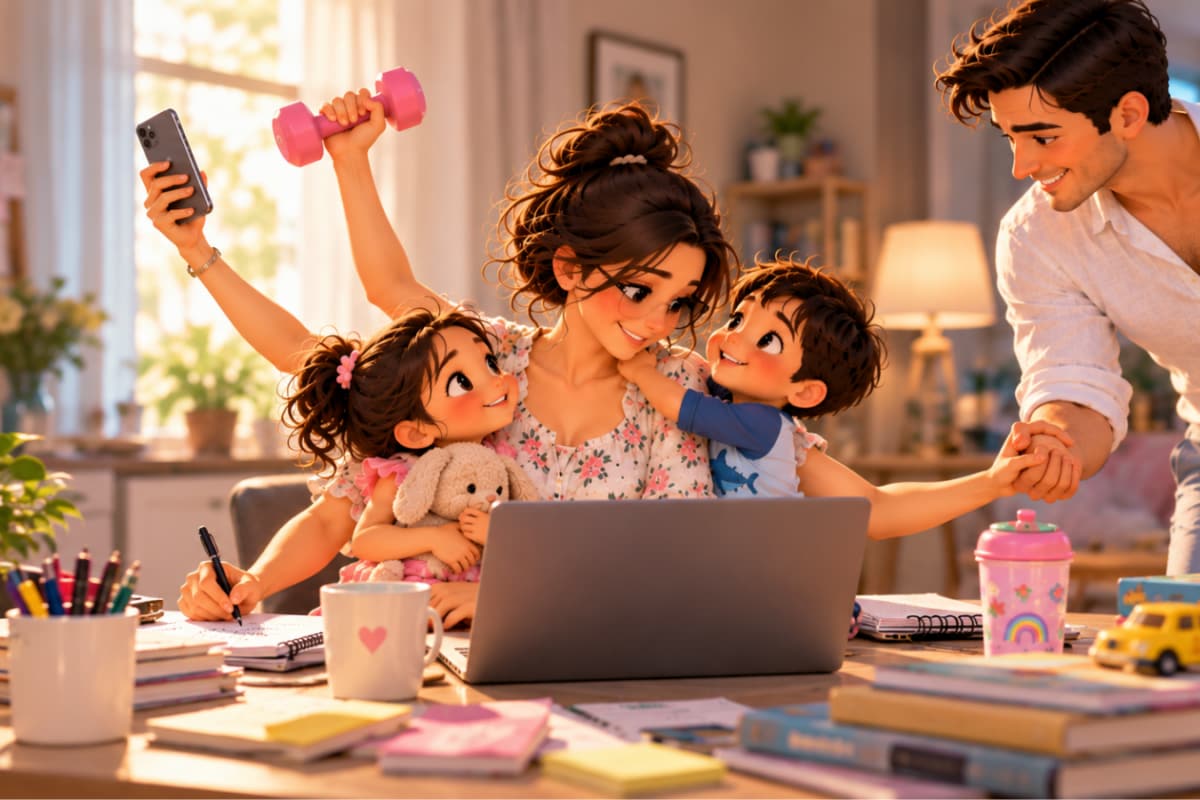 Work-Life 'Balance' As A Full-Time 'Working Mom' Of Twins: The Reality | The Millennial Mom
