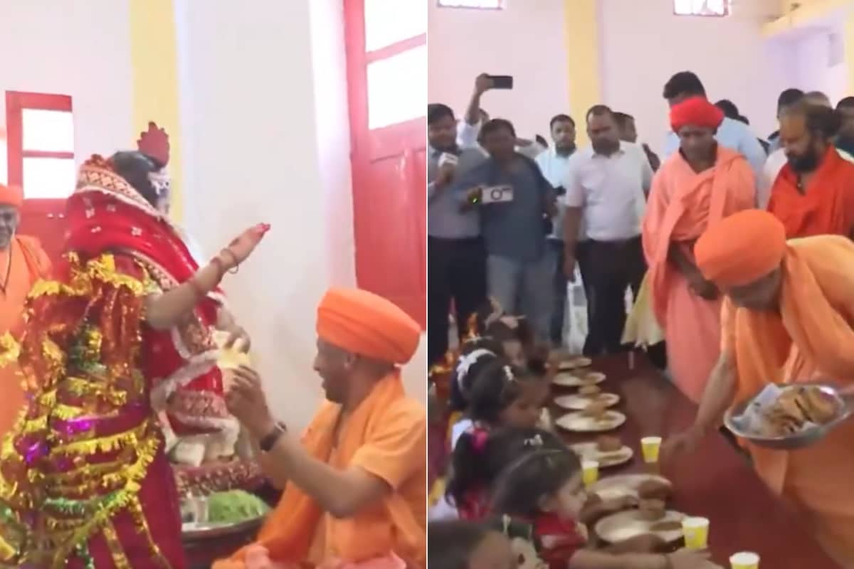 Why Yogi Adityanath Worshipped Nine Girls Today: Kanya Pujan At Gorakhnath Temple Explained