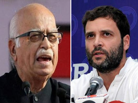 राहुलनं नाही तर प्रणवदांनी सरकारला वाचवलं -अडवाणी