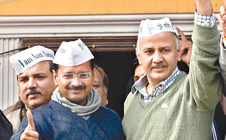 'आप'च्या मंत्रिमंडळातील 6 नावे जाहीर