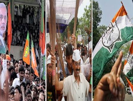 दिल्लीत सत्ता कुणाची? : 4 तारखेला मतदान