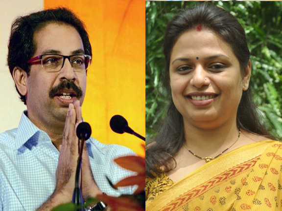 उध्दव ठाकरेंनी काढली शीतल म्हात्रेंची समजूत