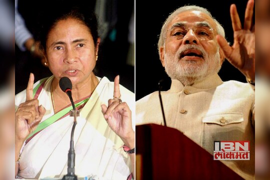 नरेंद्र मोदी आणि तृणमूल काँग्रेसमध्ये रंगलंय शाब्दिक युद्ध 
