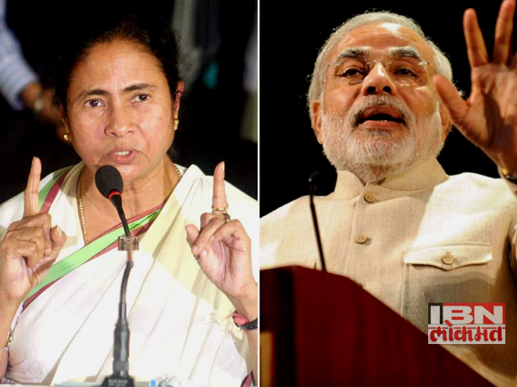 नरेंद्र मोदी आणि तृणमूल काँग्रेसमध्ये रंगलंय शाब्दिक युद्ध