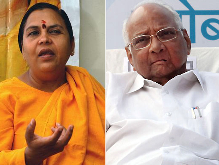 पवार साखरेसारखे, एनडीएमध्ये सहज मिसळतील -उमा भारती