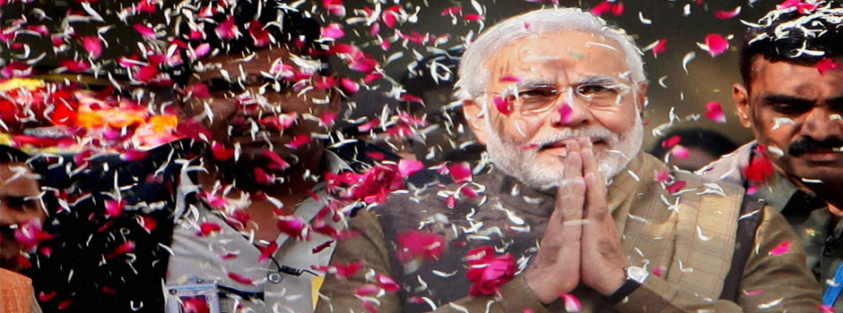 द्या नरेंद्र मोदींना शुभेच्छा !