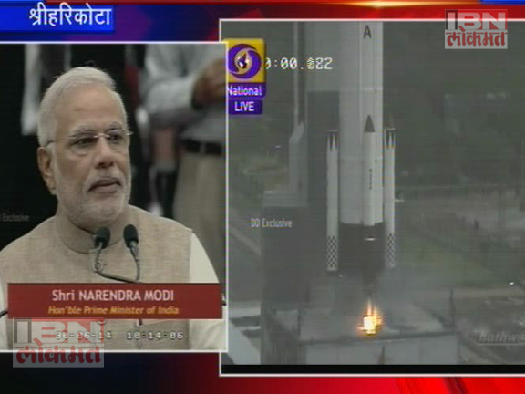 इस्त्रोने 'सार्क' उपग्रह प्रक्षेपित करावा - मोदी